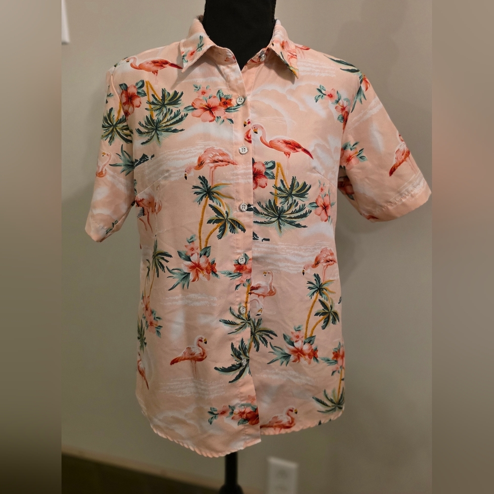 SSLR Tropical Print Women's Shirt